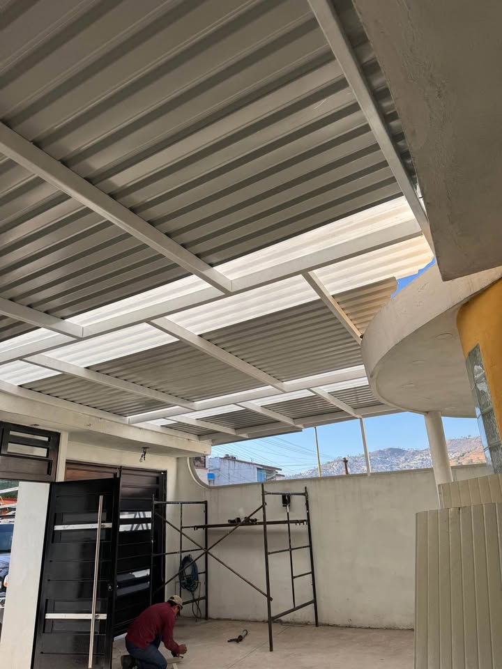 Estructuras para cubiertas metálicas en Campeche