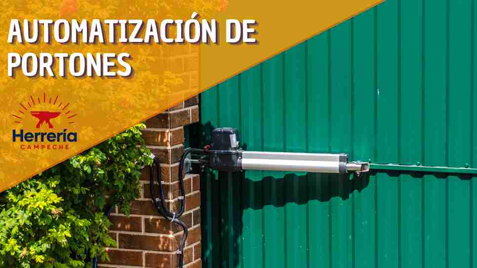 Automatización de portones en Campeche