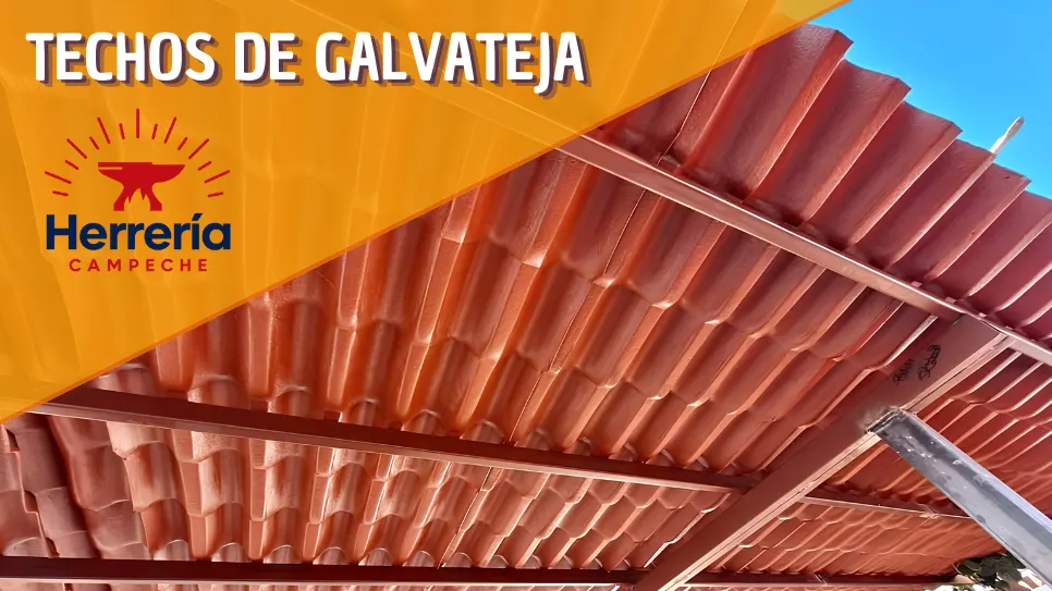 Lámina galvanizada tipo teja en Campeche