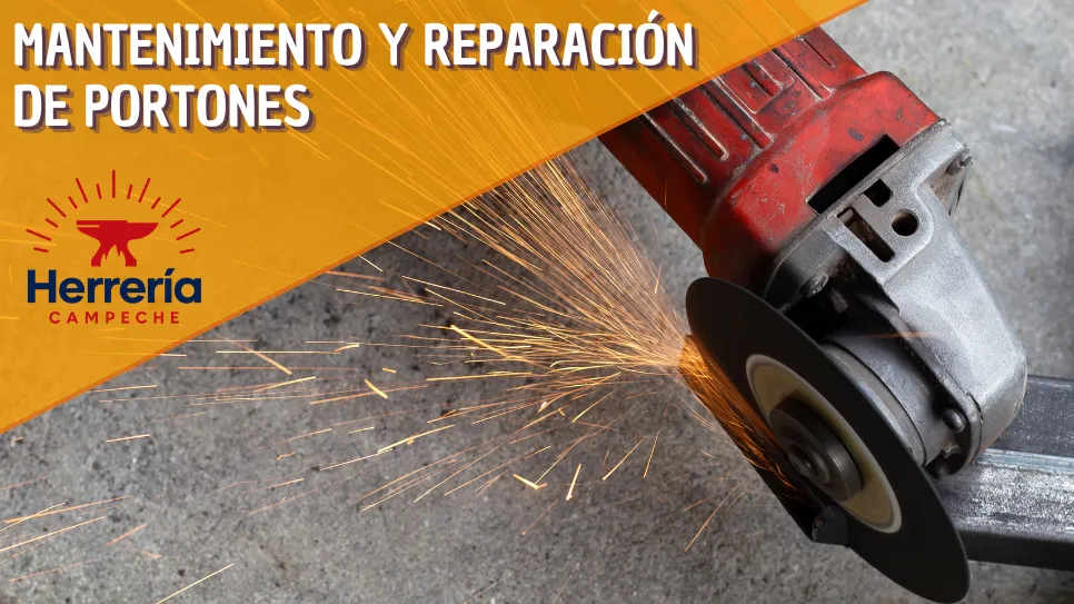 Reparación de portones de herrería en Campeche